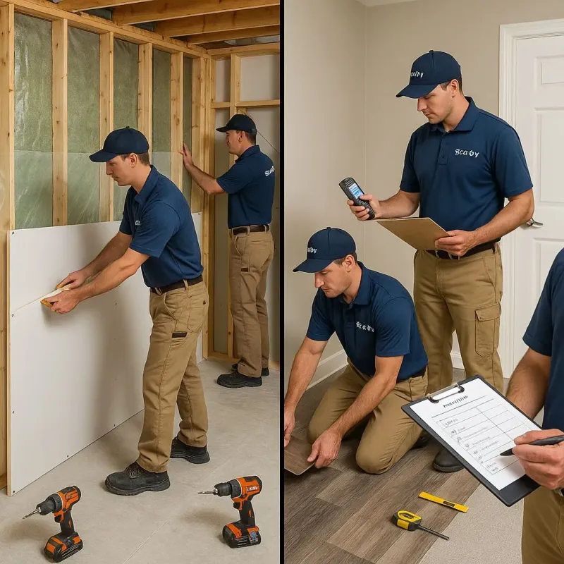 Repairs and Reconstruction process in Cando, ND