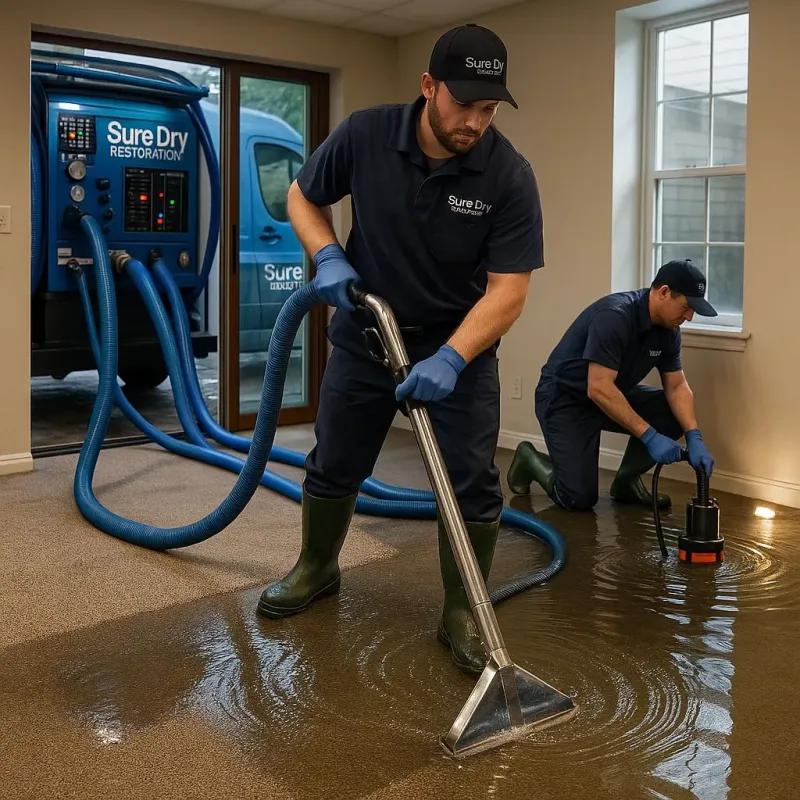 Water Extraction and Removal process in Cando, ND